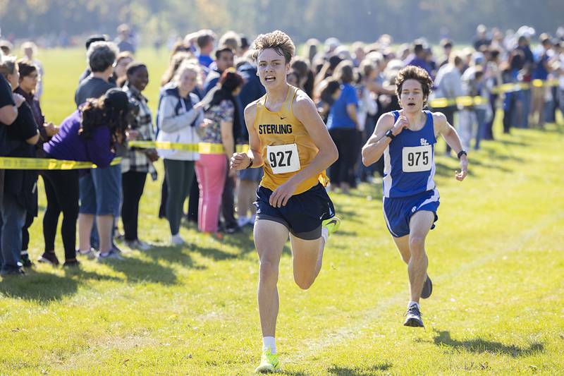 Sterling’s Parker Janssen takes 15th Saturday, Oct. 22, 2022 class 2A cross country regional in Sterling.