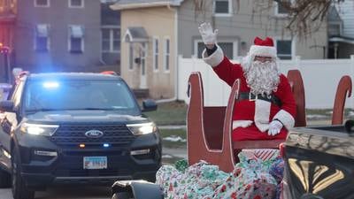 Photos: Santa delivers gifts to 120 children through Blue and Red Christmas for Kids in Peru
