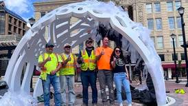 Unity Dome sculpture comes together in Joliet’s City Square