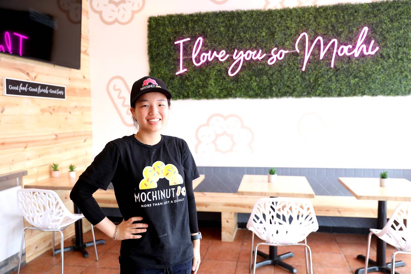 Melanie Chen is the general manager of Mochinut, which recently opened at 2704 E. Main St. in the Foxfield Commons shopping center in St. Charles. A mochi donut is a donut that originated from Hawaii and is a combination of American doughnuts and Japanese mochi.