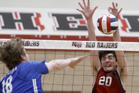 Boys volleyball: Huntley’s 2nd-set rally comes up short in loss to St. Charles North