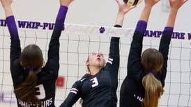 Photos: Prairie Ridge vs. Hampshire FVC girls volleyball