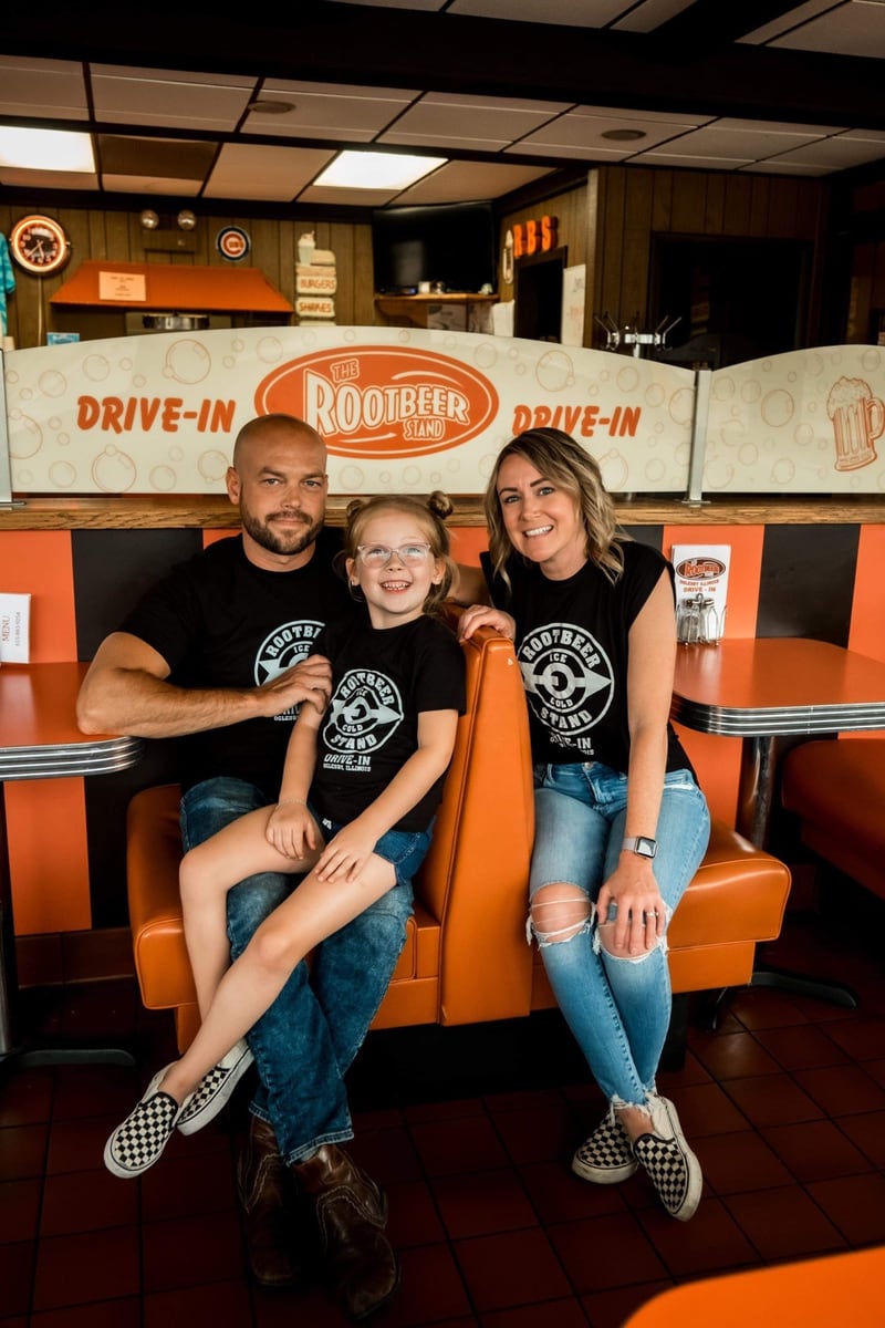 Elena Ridley announced on social media Monday, July 10, 2023, she and her husband, Joe, purchased the Rootbeer Stand, 225 N. Columbia Ave., Oglesby. They are pictured with their daughter Georgia.