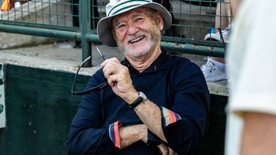 Photos: Bill Murray on hand for Joliet Slammers hot dog drop