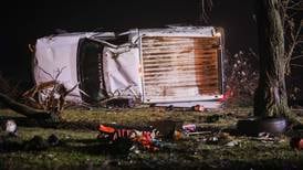 Driver seriously injured in crash near Harvard left road, overcorrected, police say