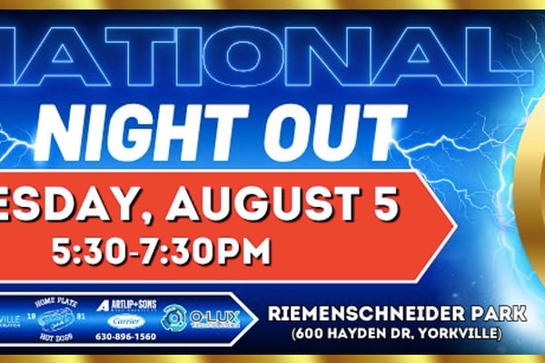 Yorkville Police turning ‘Sonic Blue’ for National Night Out 