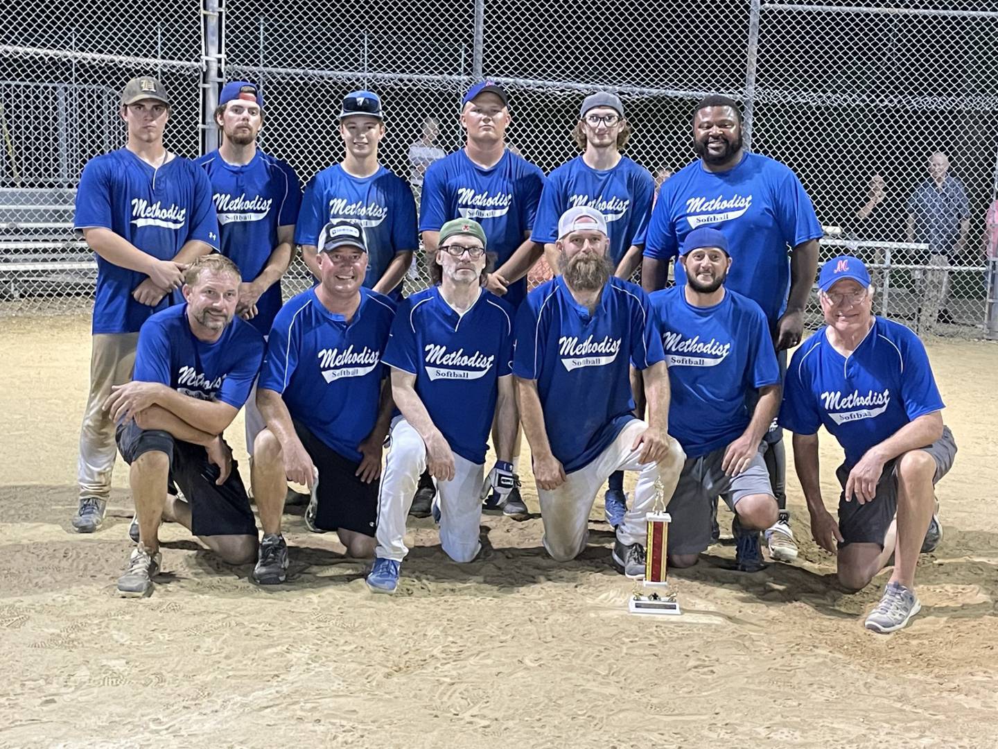 United Methodist forced a second game before falling to Malden Methodist in the Princeton Fastpitch Church League championship Thursday night at Westside Park.