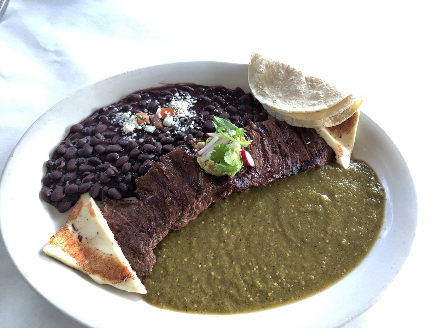 Skirt steak at Lupita's Cocina in St. Charles.