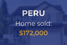 Single-family home sells in Peru for $172,000