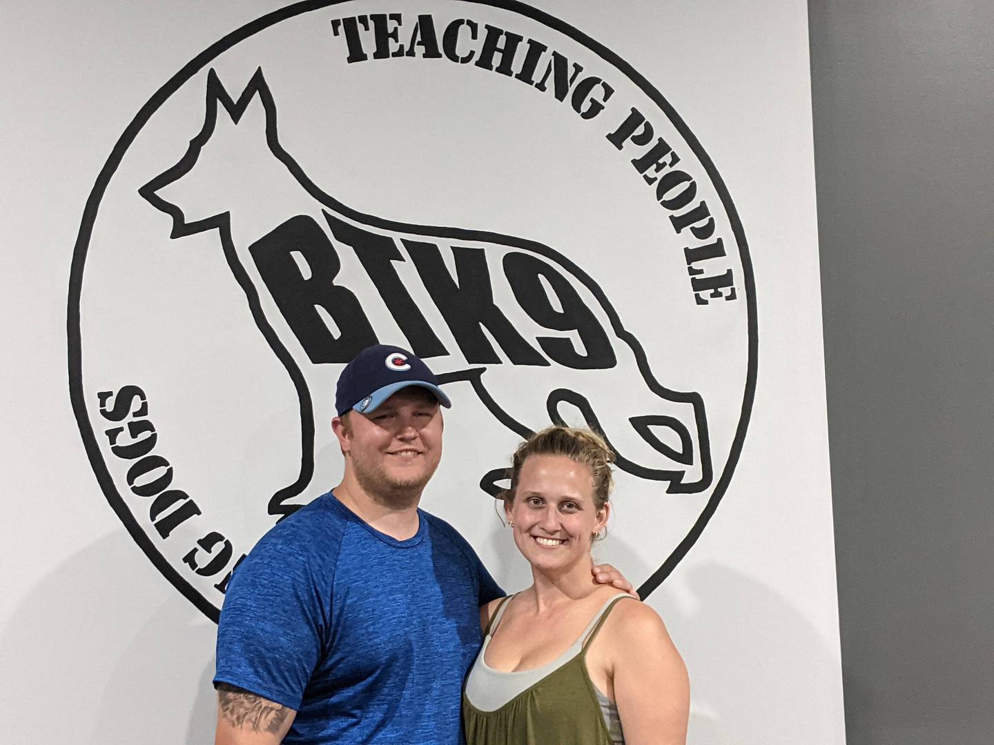 Beau and Traci Bartulis own BTK9 dog training facility, which recently moved to Sandwich after being located in Aurora since 2019.