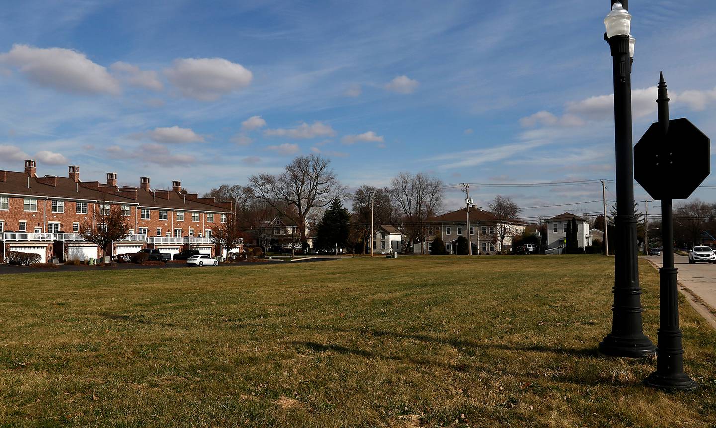 After earlier plans fell apart, the city of Woodstock is looking for a new developer for a former Die Cast site, shown in 2022.