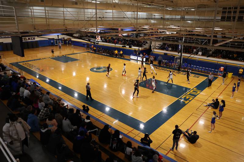 Joliet Central hosts rival Joliet West at the Steelmen’s iconic gym on December 10th.