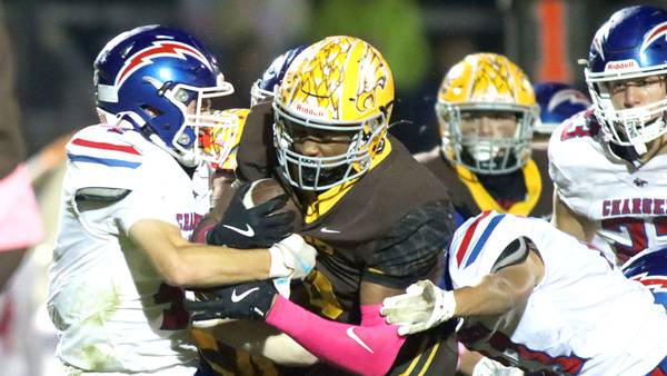 Jacobs piles up big yards on the ground, again, coasts to win over Dundee-Crown