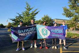 Manteno man leads 30-mile walk for mental health, suicide awareness