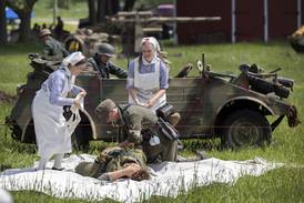 World War II battle comes to life at Franklin Grove reenactment