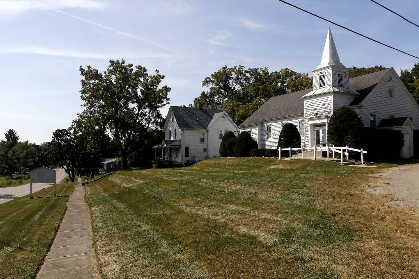 An old church on Thursday, Sept. 19, 2024, in the Village of Greenwood.