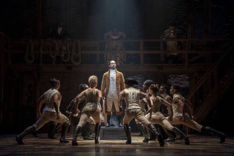 "Hamilton" is playing in Chicago through Dec. 30.
