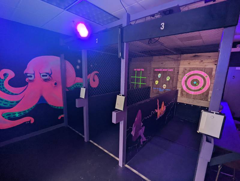 Lockport Escape Room & Axe Throwing features a 10-minute escape room, three lanes for throwing axes and a party room patrons may rent.