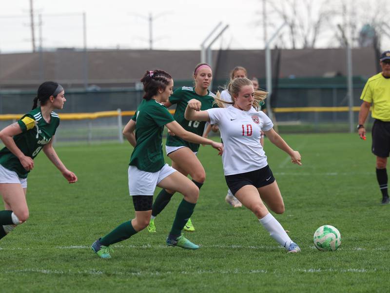 Harper Tollefson’s 5 goals lead BBCHS to 9-1 All-City win over Bishop McNamara