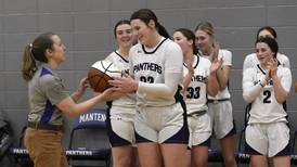 Maddie Gesky breaks Manteno’s career scoring record in Panthers’ runaway win over Herscher