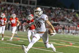 Oswego senior defensive back/receiver Mariano Velasco is the Record Newspapers Player of the Year