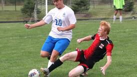 Photos: Hinckley-Big Rock, Indian Creek boys soccer meet at Pack Park in Waterman