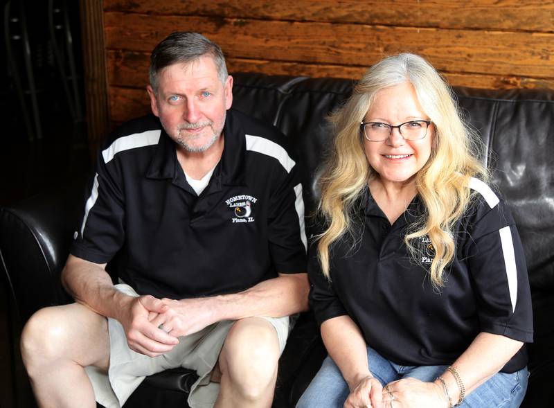 Dean and Denise Krause (Hometown Lanes) pose for a photo on Wednesday, June 25, 2025.