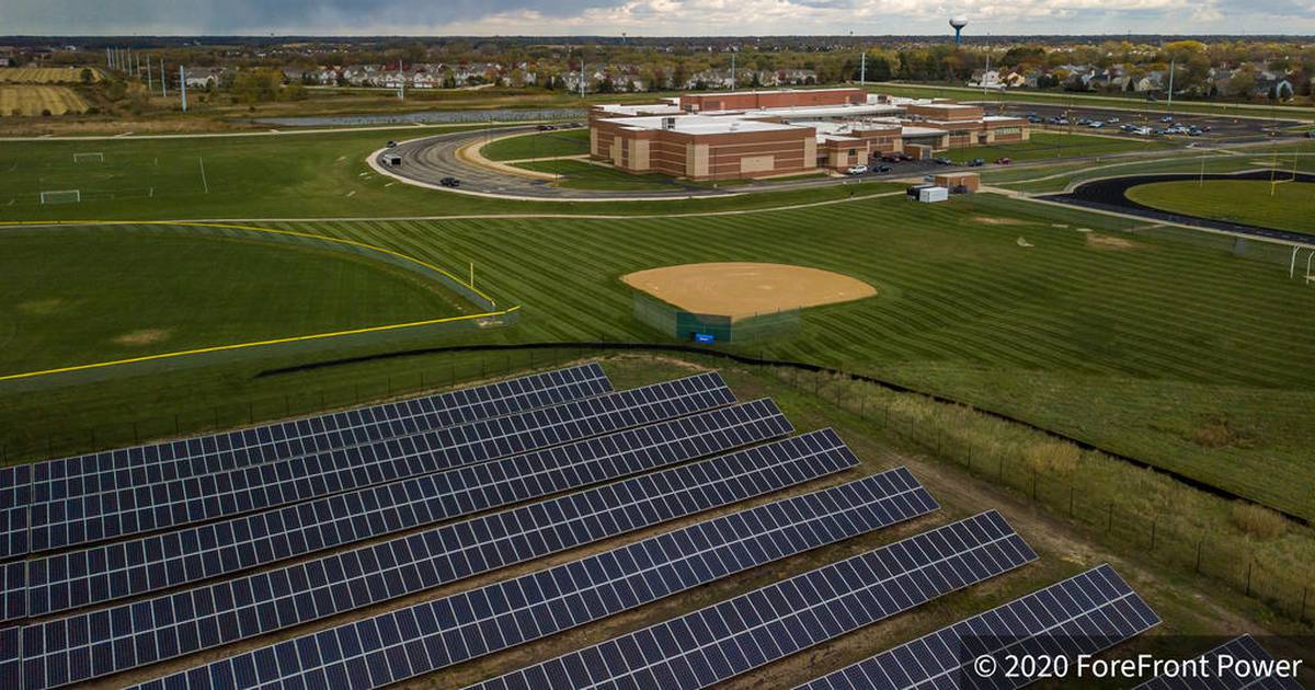 Huntley District 158 receives federal sustainability award Shaw Local