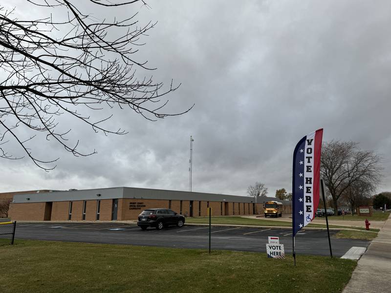 Voters can head to the former Shabbona Middle School, 725 School St., in Morris on Tuesday, Nov. 5, 2024.