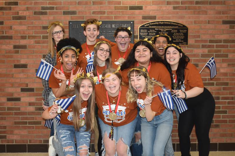 Joliet West Group Interpretation finished fifth in state after competing in the Illinois High School Association state finals the weekend of March 15, 2022.