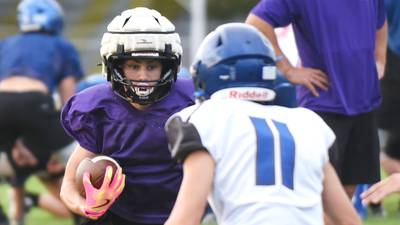 Manteno hosts Peotone, Clifton Central and Momence for live scrimmages