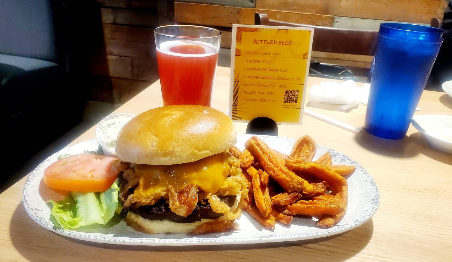 Texas BBQ Burger at The Assembly in West Dundee.