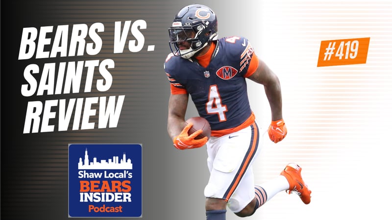 Bears Insider podcast episode 419: Bears-Saints review