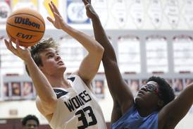 Photos: Prairie Ridge vs. Illinois Math & Science Academy, Class 3A Burlington Central Regional quarterfinal boys basketball