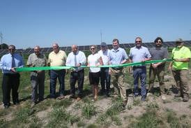Photos: City of Princeton holds ribbon-cutting on 1 Megawatt solar farm 