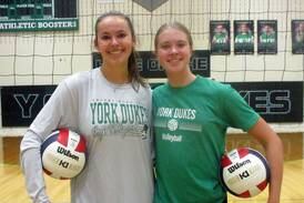Girls volleyball: York’s Emelyn Stettin, Jessie Trapp the driving force behind another successful season