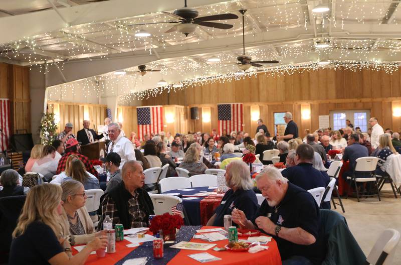Hundreds of people attended the Flags of Freedom 1-80 Star Spangled 20 Year Anniversary celebration on Saturday, April 5, 2025 at the Hundred Acre Orchard in Princeton. The event featured food, live and silent auction,Las Vegas gaming and much more.