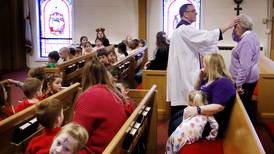 Photos: Ash Wednesday at Zion Evangelical Lutheran Church in McHenry