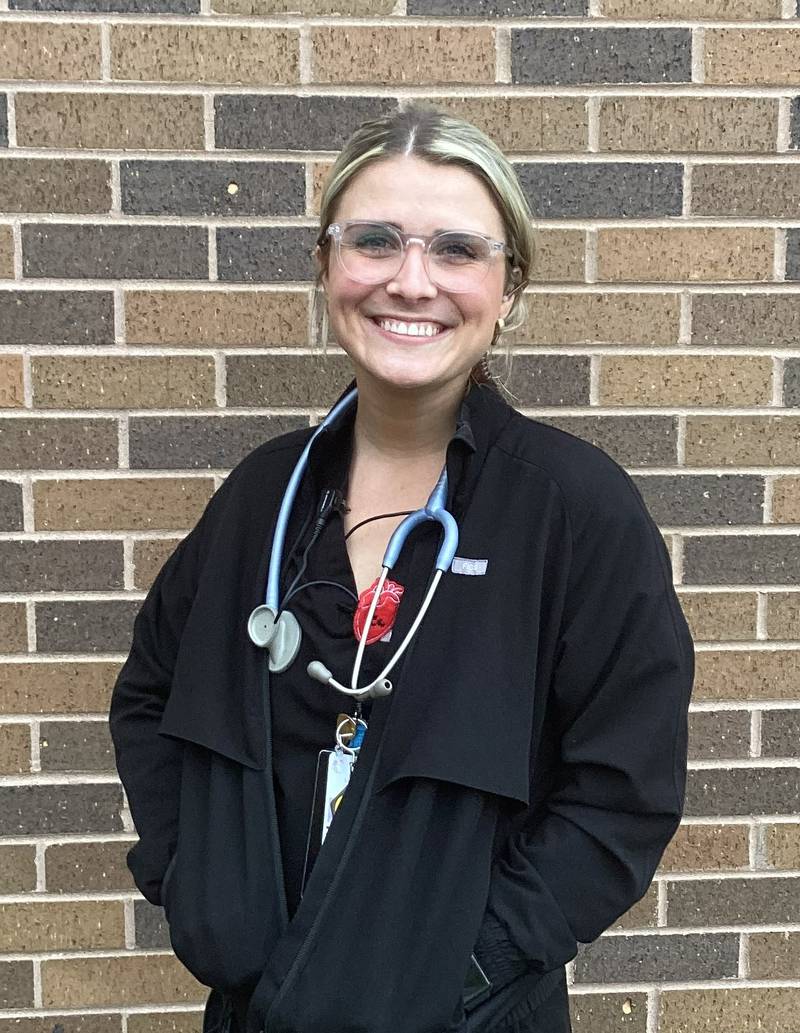 Hannah Dooley, of Ottawa, is being honored as the Morris Hospital October Fire Starter of the Month.