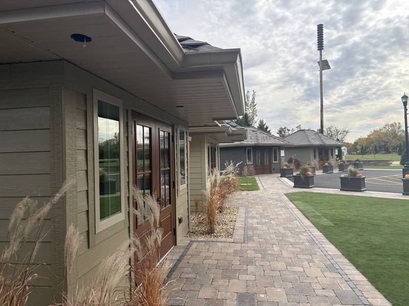 Shops on Main in Huntley pictured Oct. 28, 2025.