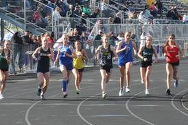 Photos: Mendota hosts Class 2A girls Sectional track 