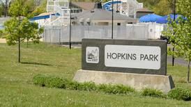 Tai chi lessons at Hopkins Park in DeKalb on Saturday