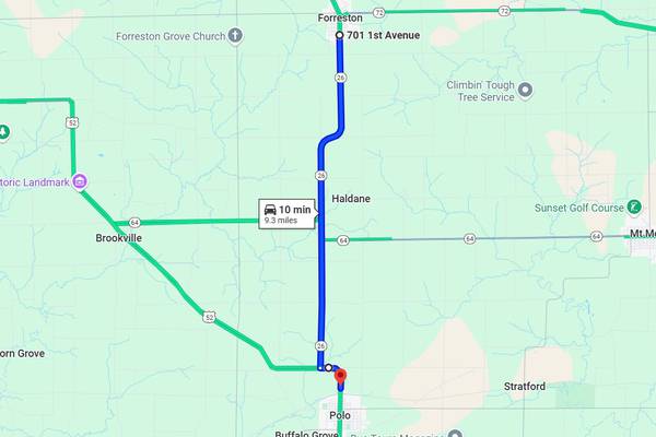 Illinois Route 26 work in Ogle County begins Sept. 9