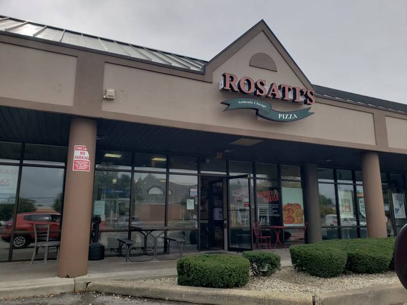 The Rosati’s Pizza’s website said that, back in the late 1890s, the Rosati family was already serving “delicious Italian food” to customers in their New York restaurant. The famly moved to Chicago early in the 20th century and opened another restaurant featuring an item called Italian Style Pizza, which was “a tasty appetizer consisting of homemade tomato sauce served on a crispy piece of bread,” the website said. The famly opened another Italian restaurant in 1927. The first Rosati’s Pizza opened in 1964. The Shorewood location is pictured.