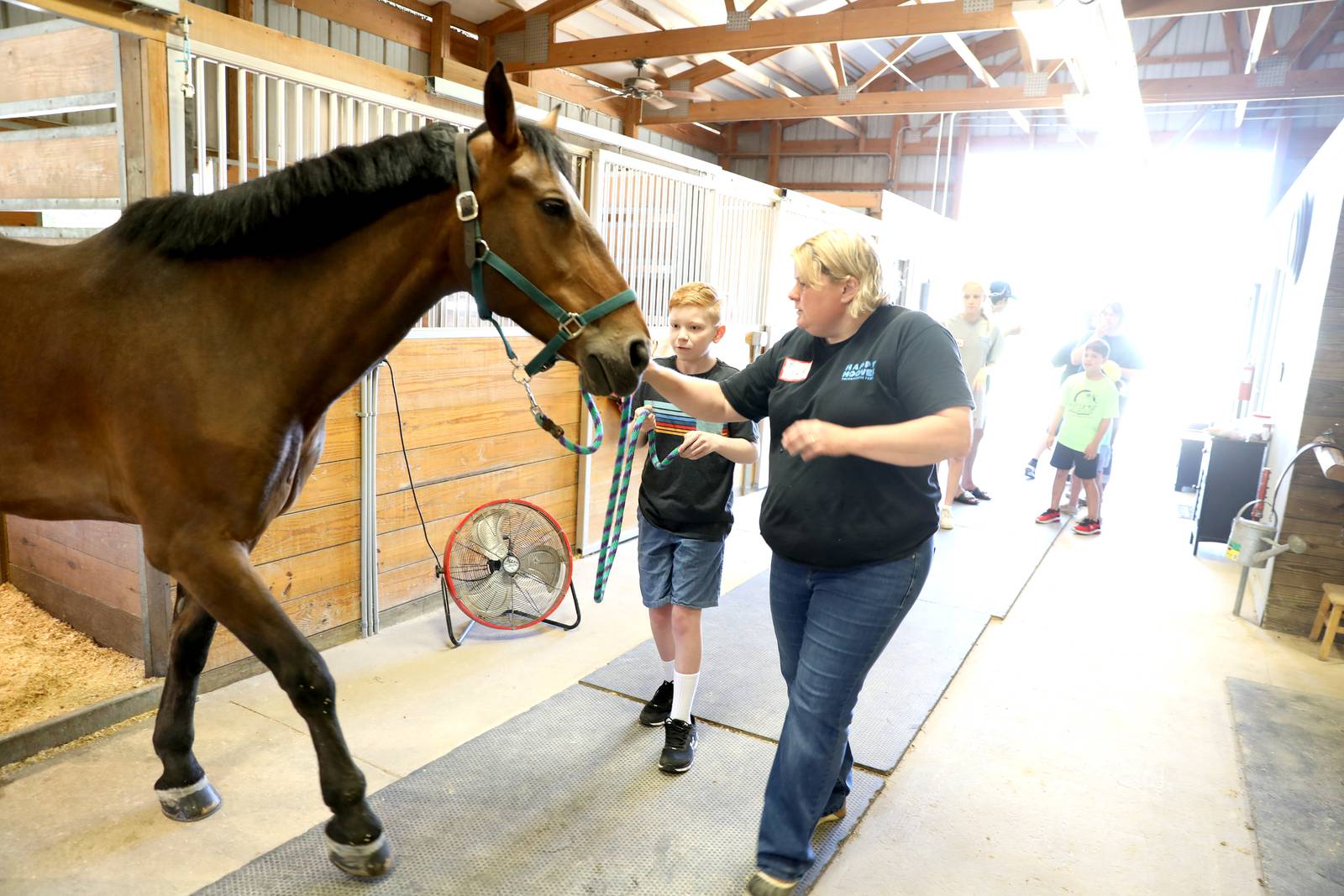 Photos Day camp at Happy Hooves Therapeutic Farm in Elburn Shaw Local