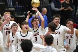 Photos: Indian Creek boys basketball defeats IMSA for Little 10 Conference championship