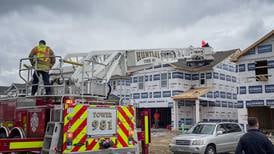 Injured worker rescued from roof near Huntley