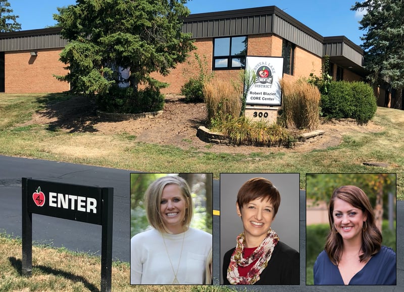 The candidates leading for four open seats on the Crystal Lake School District 47 school board include, left to right, Laura Stanton, Lisa Messinger, Emily Smith and, not pictured, Courtney Hand.