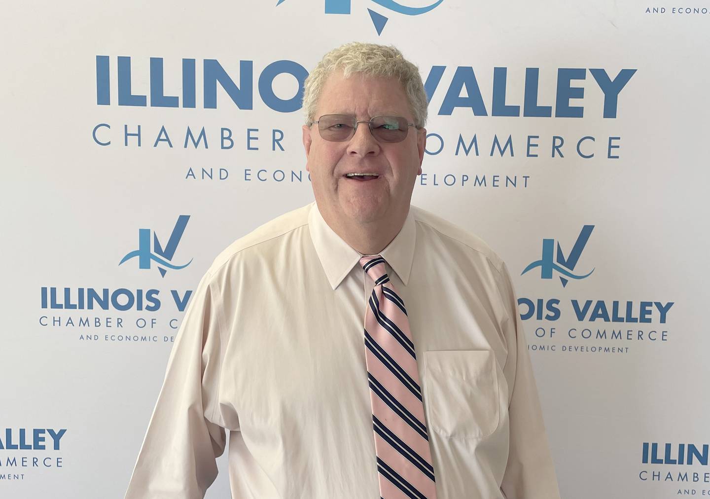 J Burt owner of J Burt and Associates,  poses for a photo on Monday, Oct. 28, 2024  at IVAC in Peru. Burt is a recipient of the Cornerstone Award.