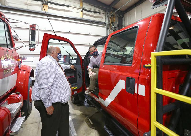 McNabb, Lostant fire departments get critical equipment through grant